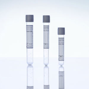 tubo de extracción para el análisis de la glucemia