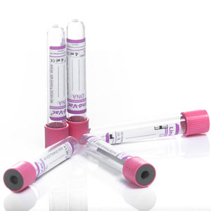 tubo de extracción de sangre / cilíndrico