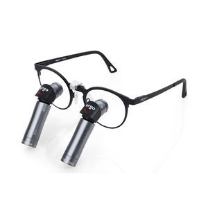 lupa quirúrgica con montura de gafas