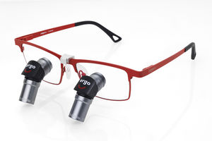 lupa quirúrgica con montura de gafas