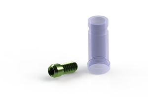 funda de implante dental calcinable