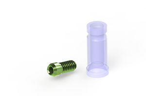 funda de implante dental calcinable