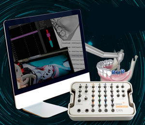 kit de instrumentos para implantología dental