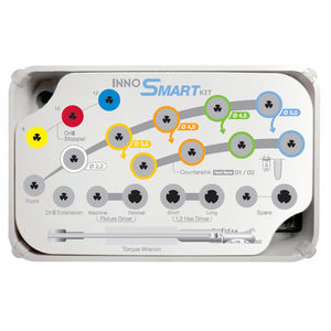 kit de instrumentos para implantología dental