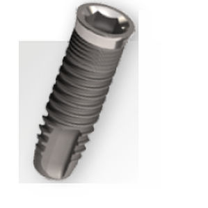 implante dental cilíndrico