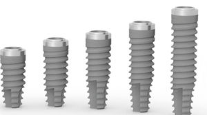 implante dental cilíndrico