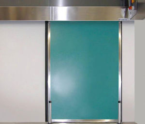 puerta corredera / para medicina nuclear / para ciclotrón / de protección radiológica