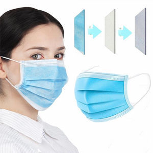 mascarilla de protección verde