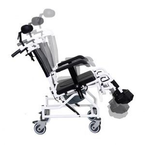 silla de ducha con reposabrazos