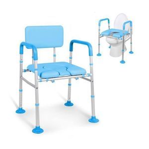 silla de ducha con respaldo