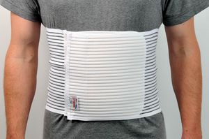 faja de sujeción abdominal
