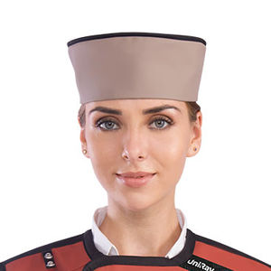 gorro médico de protección radiológica