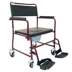 silla con orinal con reposabrazos