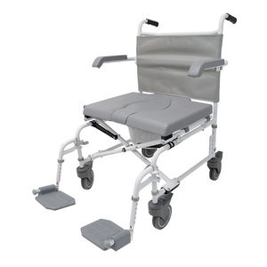 silla de ducha con reposabrazos
