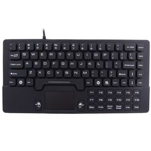 teclado médico con alfombrilla táctil 1