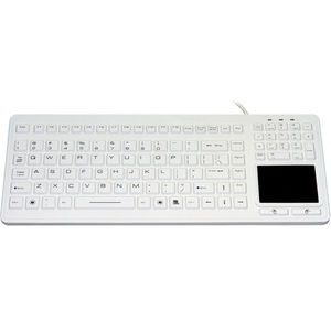 teclado médico con alfombrilla táctil 1