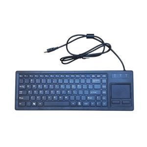 teclado médico con alfombrilla táctil 1