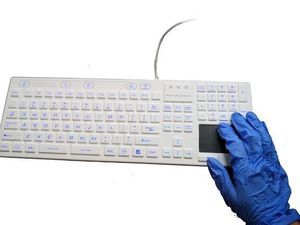 teclado con teclas digitales 1