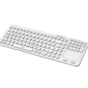 teclado con alfombrilla táctil 1