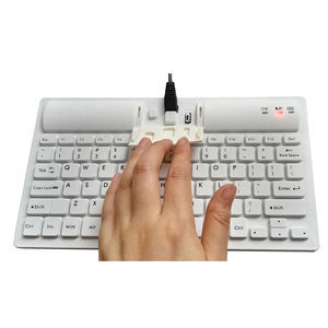 teclado con alfombrilla táctil 1