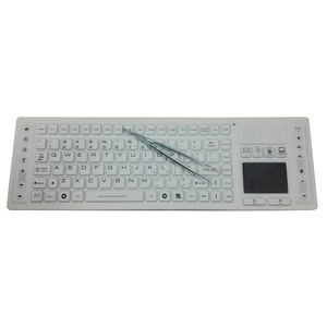 teclado con alfombrilla táctil
