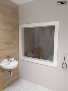 ventana de protección radiológica