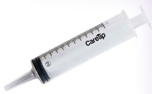 jeringa de nutrición enteral