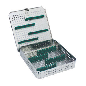 bandeja de esterilización para instrumental dental