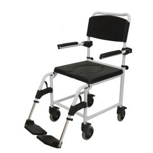 silla de ducha con reposabrazos