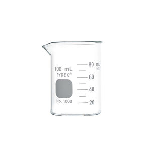 vaso de precipitados de laboratorio