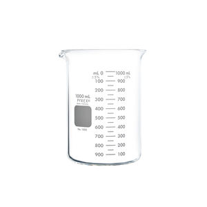 vaso de precipitados de laboratorio
