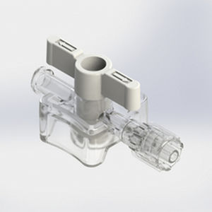 conector para perfusión con grifo 1