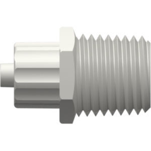 conector para perfusión recto