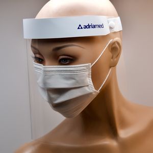 pantalla facial máscara integral