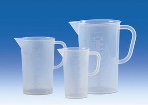 vaso de precipitados de polipropileno
