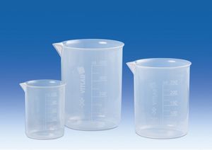 vaso de precipitados de polipropileno
