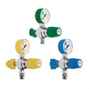 regulador de presión de gases médicos