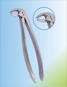 fórceps de extracción dental para premolares