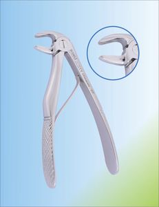 fórceps de extracción dental para bebé
