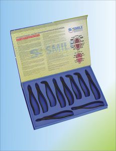 fórceps de extracción para raíz dental