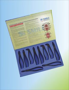 fórceps de extracción dental para raíz dental