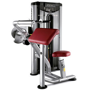 estación de musculación curl de brazos