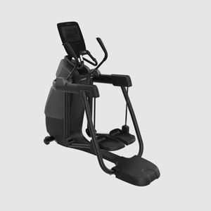 bicicleta elíptica con baranda
