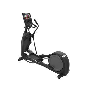 bicicleta elíptica con baranda