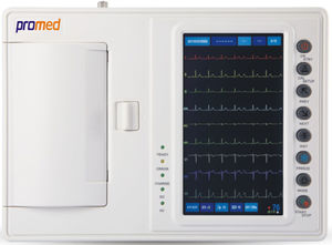 electrocardiógrafo para diagnóstico en reposo