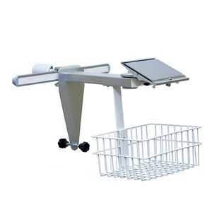 brazo para monitor en riel