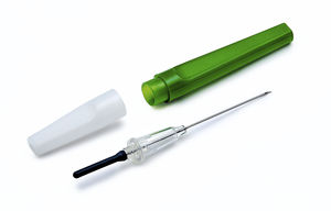 aguja de extracción de sangre