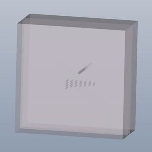 fantoma de prueba para escáner de rayos X 1