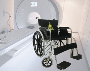 silla de ruedas compatible con IRM