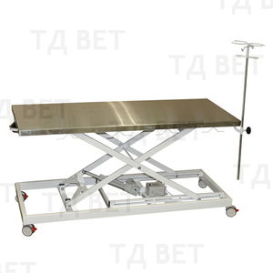 mesa de operaciones veterinaria / eléctrica / de altura variable / con ruedas